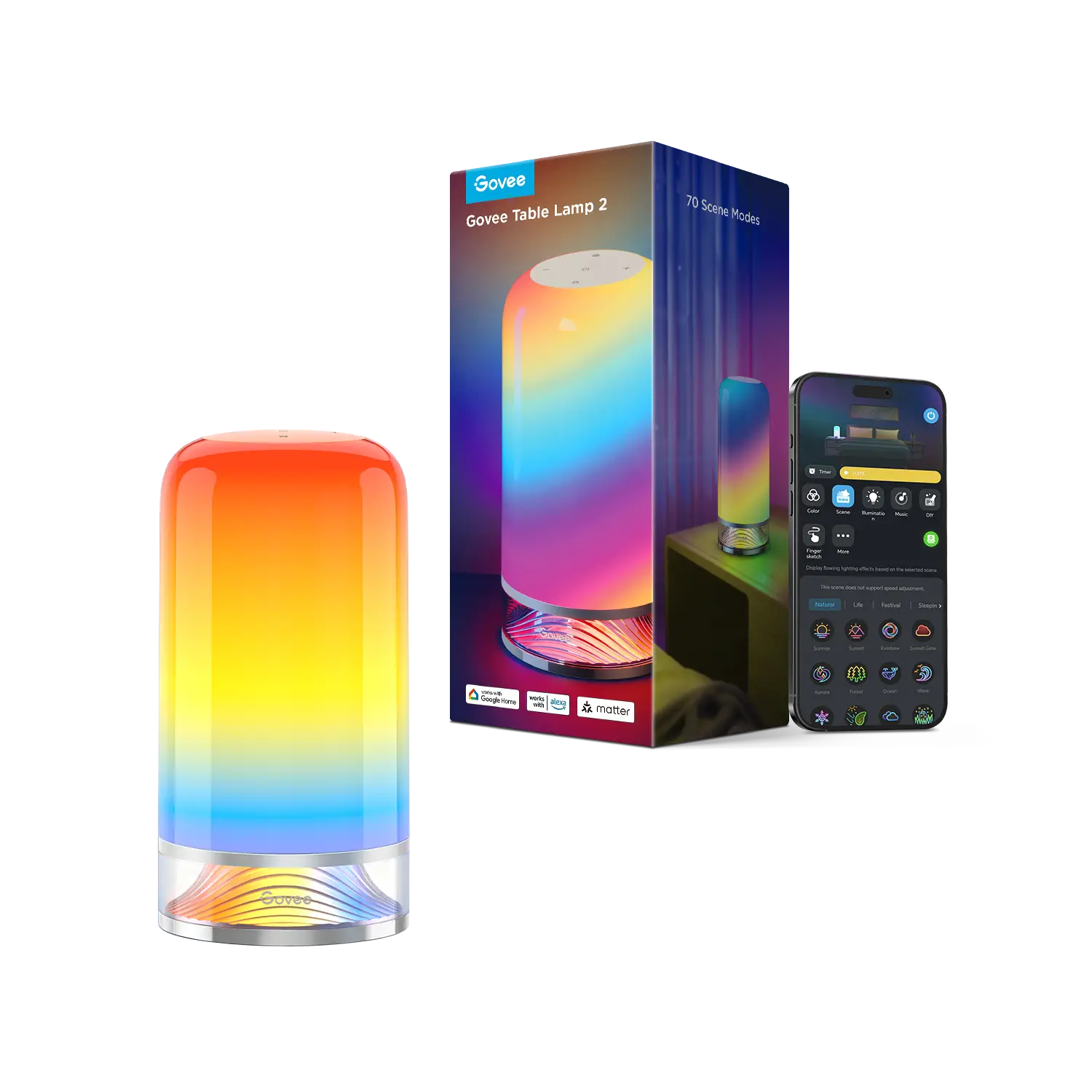 Govee RGBIC Smart Table Lamp 2 #TikTokShopBacktoSchool