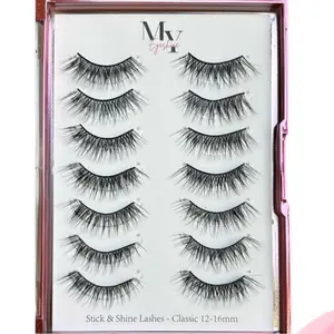 SELF ADHESIVE My Eyeshine Stick & Shine-12-16mm Length 7 Pack