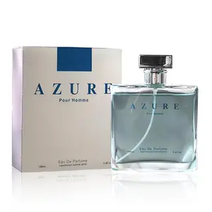 Azure Pour Homme Cologne for Men/Eau de Parfum Natural Spray 3.4 Fl Oz Perfume for Men Suitable for All Skin Type Men Fragrance Daily Used