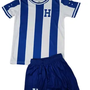 honduras strips youth jersey top +shorts