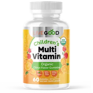 LiveGood Organic Children's Multi-Vitamin Gummies