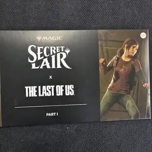 Secret Lair Last of Us part 1 mtg playstation set
