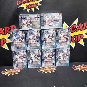 BREAK #1045  - (10X) 2025 TOPPS CHROME FOOTBALL VALUE BLASTER BOXES