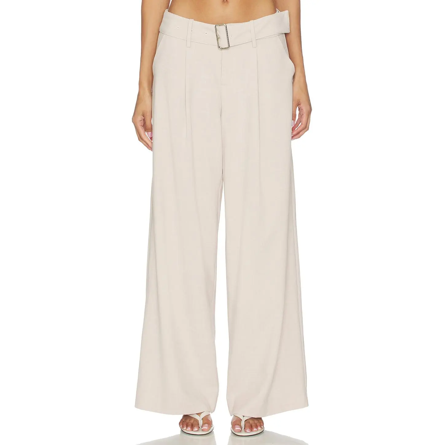 SOVERE Deena Pant in Beige