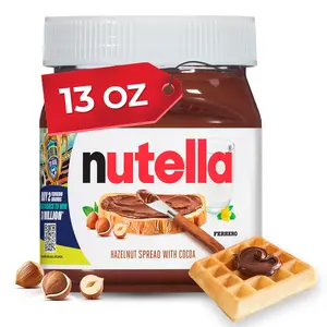 Hazelnut Spread with Cocoa, Creamy Hazelnut Spread, Breakfast Favorite, 13 oz Jar