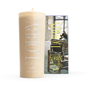 High Ceiling Resort Lobby Candle