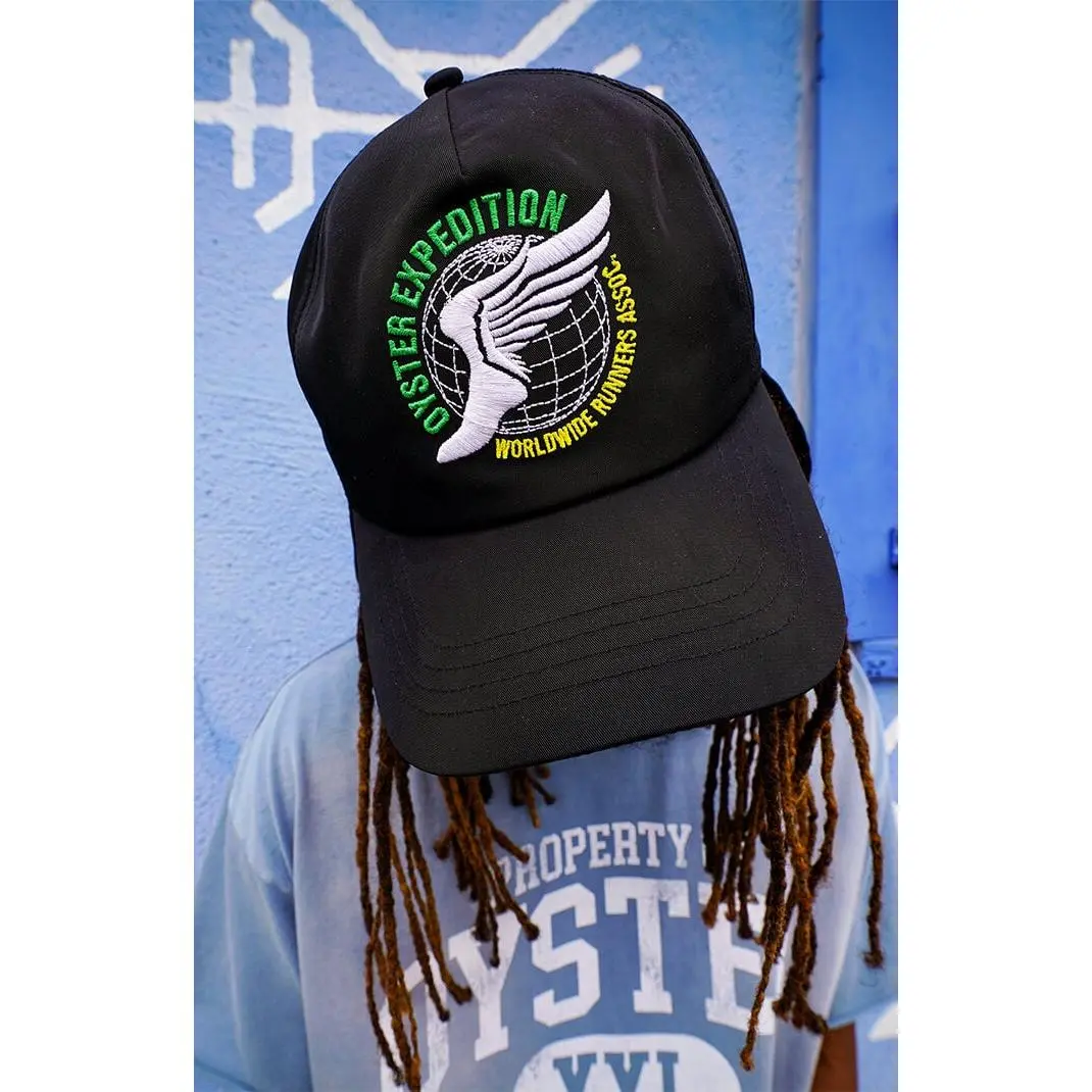 OYSTER EXPEDITION Men's Worldwide Runners Assoc. Performance Hat
