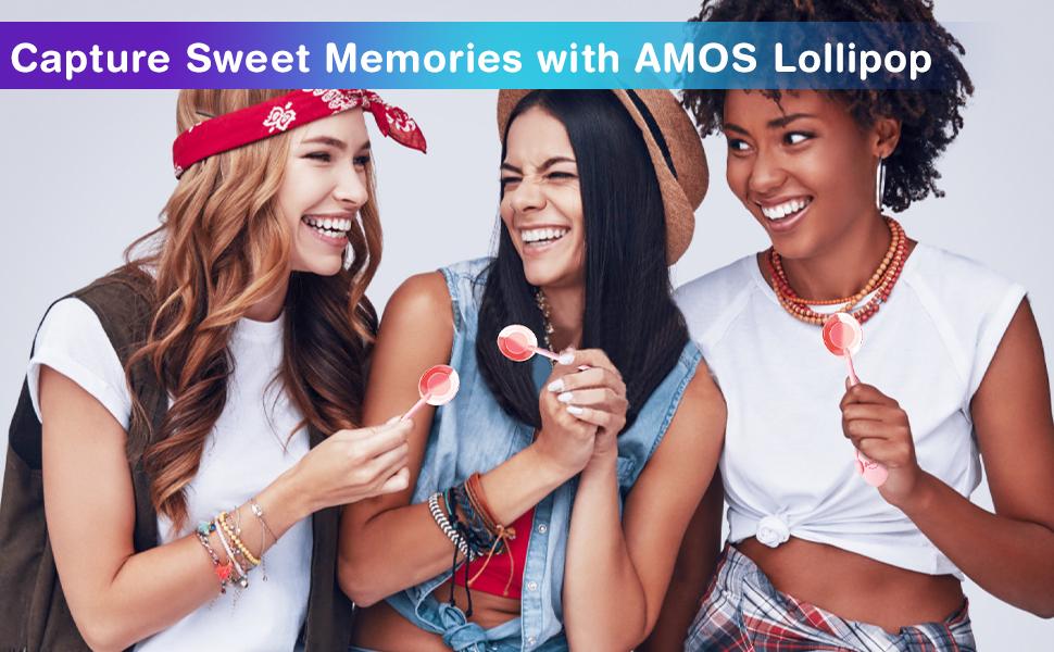 Amos TastySounds Music Lollipops Sugar-Free Audio Candies with Bone Conduction Tech Strawberry Blueberry Watermelon Snack Perfect Party Favor Amos TastySounds Music Lollipops Sugar-Free Audio Candies with Bone Conduction Tech Strawberry Blueberry Watermelon Snack Perfect Party Favor