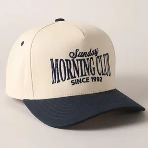 Morning Club Embroidered Baseball Cap