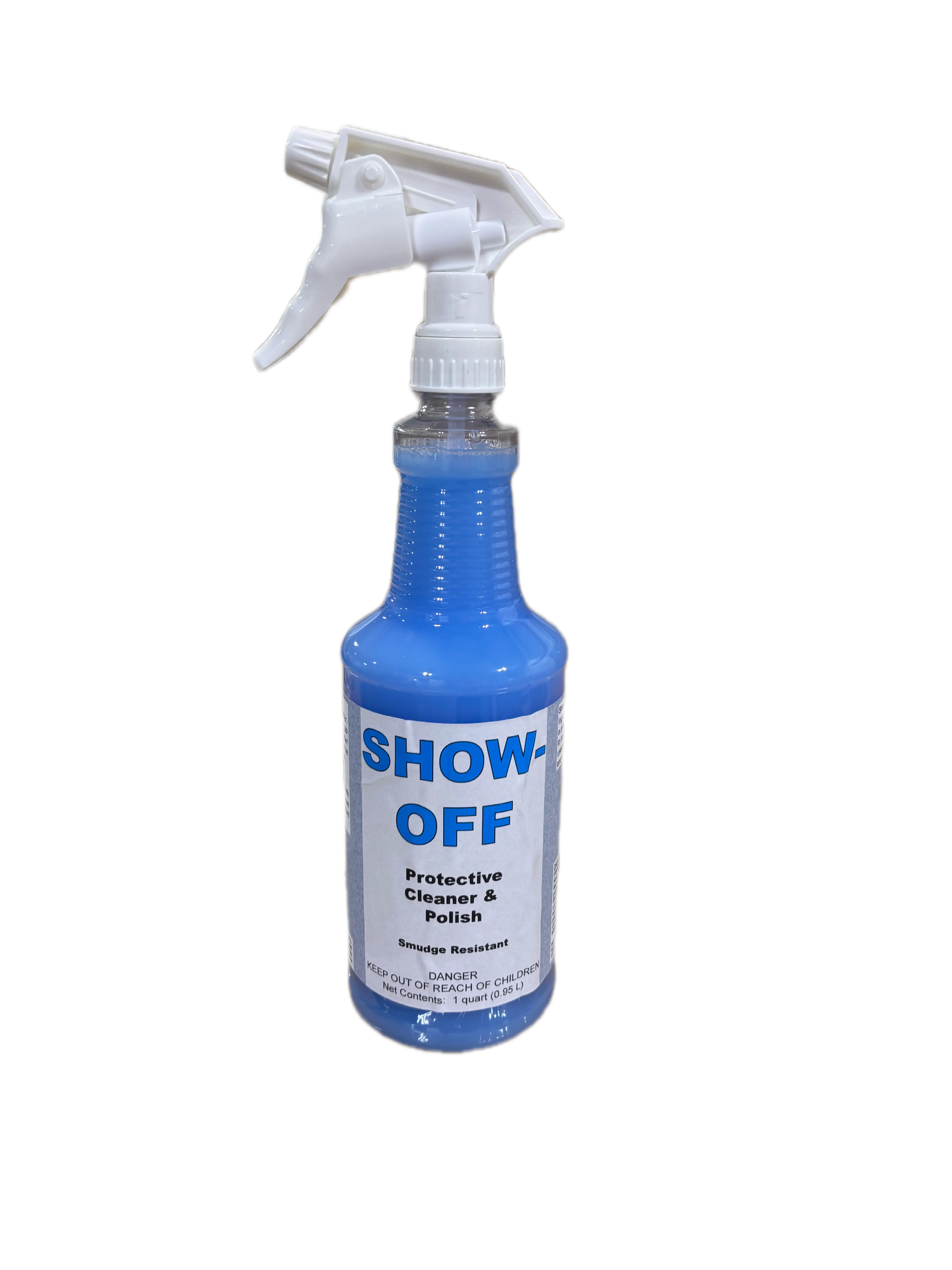 DETCO Show Off Concentrated Protective Cleaner and Polish - Household Cleaning Solution with Shine-Enhancing, Smudge-Proof Formula for Silicone, Stainless Steel, Plexiglass, Vinyl Surfaces and Boats