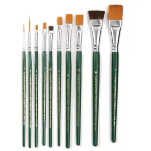 One Stroke 10-Piece Painting Brush Set