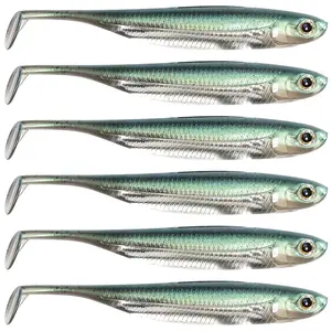 Artificial Fishing Lure, Reflective Simulation Soft Fish Shaped Fishing Bait, Fake Fishing Lure, Outdoor Fishing Accessories, Fishing Lure Set, Fishing Lures Kit