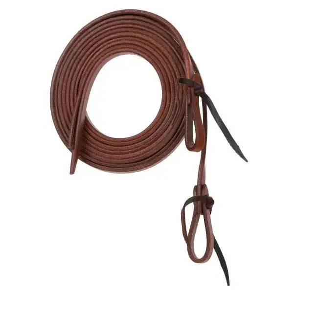 1/2" x 8' Oiled Harness Cow Leather Split Reins Training Equestrian Supplies horse tack