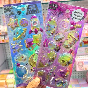 Set of 3D Stereo Cute Pet Stickers, Premium PVC Material, Adorable Cartoon 3D Details, Perfect for Notebook Decoration and Phone Cases