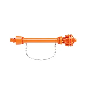 43 in-57 in PTO Shaft, 1-3/8 in PTO Drive Shaft, 6 Spline Both Ends PTO Driveline Shaft, Series 4 Tractor PTO Shaft w/Slip Clutch for Bush Hog, Finish Mower