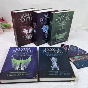 Viral 2026 James Potter Book Series by G. Norman Lippert – Hardcover Fantasy Collection – Wizard Adventure Novel Set – Magical Fiction Gift for Readers	"