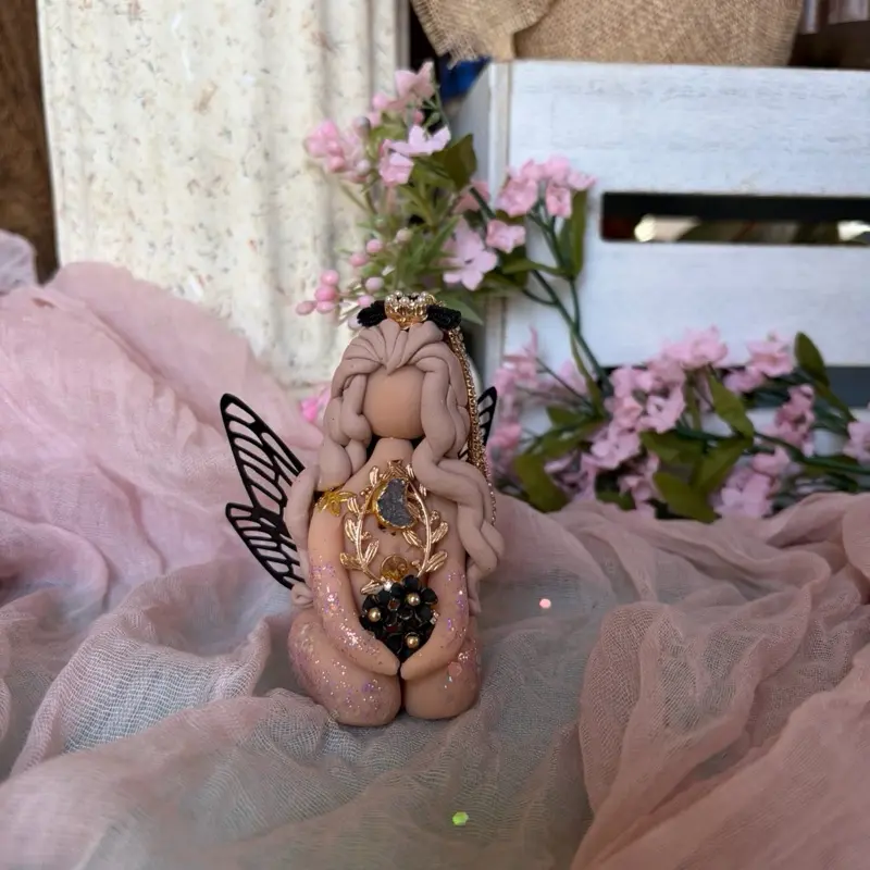 Handmade Goddess Statue - Decorative Spiritual Figurine for Home Altar, Gift for Women