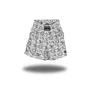 TDC BOXING SHORTS WHITE PAISLEY