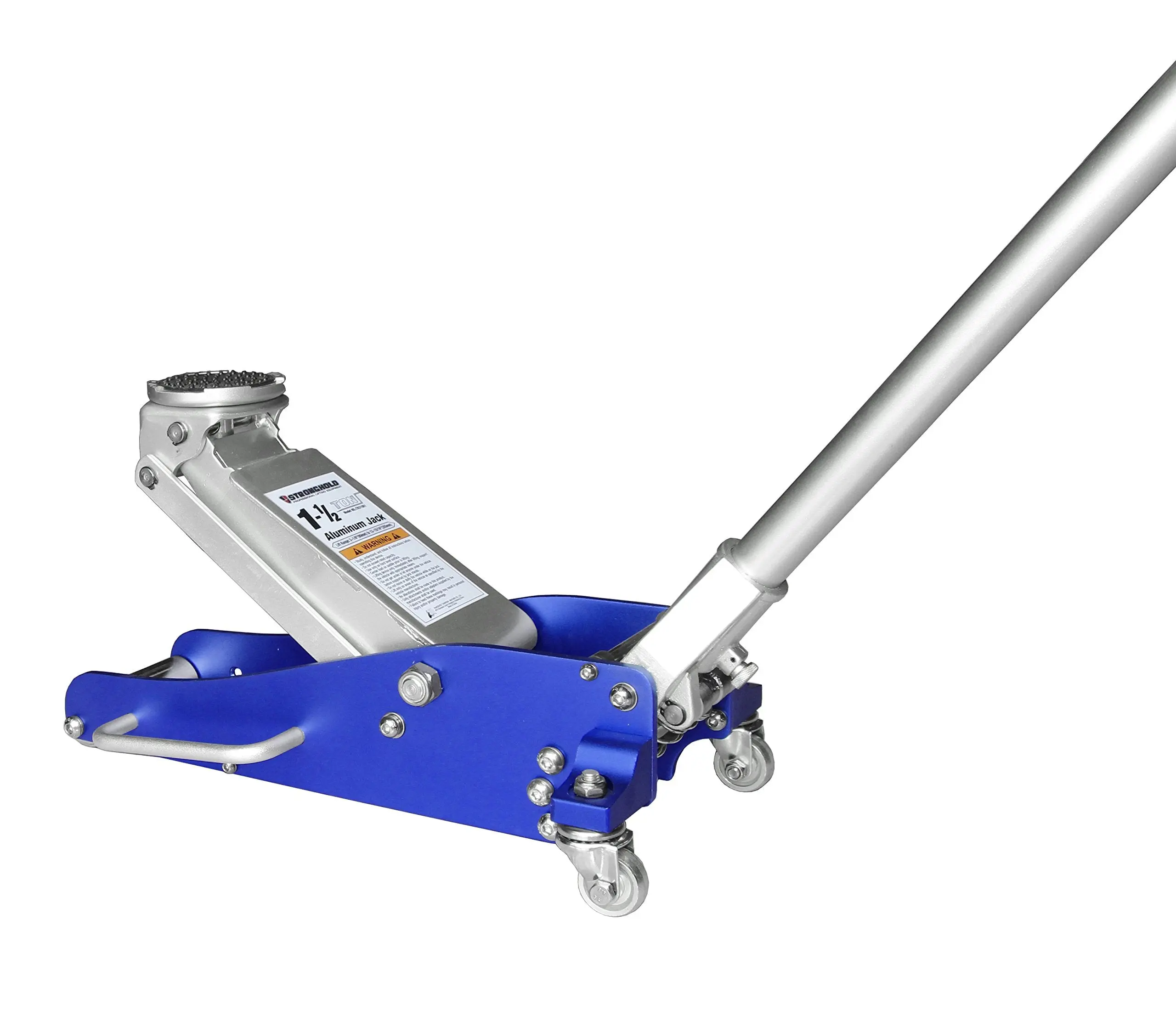 Stronghold 1.5 Ton Racing Floor Jack - Low Profile, Quick Lift