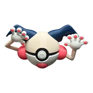 Mr. Mime - Inspired 3D Printed Poke Ball Collectible