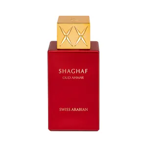 Swiss Arabian Shaghaf Oud Ahmar - Luxury Eau De Parfum - 2.5 oz (75ML) - Long Lasting & Addictive Fragrance for Women - Fragrance Family of Ambery Woody Gourmand