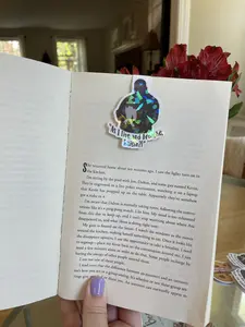 Magnetic BOOKMARK As I Live and Breathe Raisin?! Laminated Bookmark