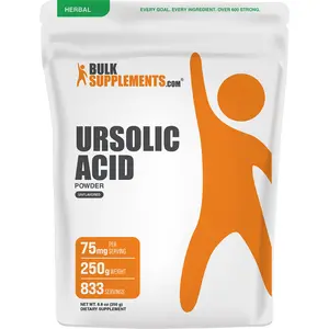 BulkSupplements - Ursolic Acid Powder - Muscle Recovery - Metabolic Support - 250g - 75mg per Serving BulkSupplements - Ursolic Acid Powder - Muscle Recovery - Metabolic Support - 250g - 75mg per Serving