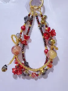 DIY phone charms: Create unique jewelry bracelets, necklaces, and stylish keychains. Colors are shipped randomly.