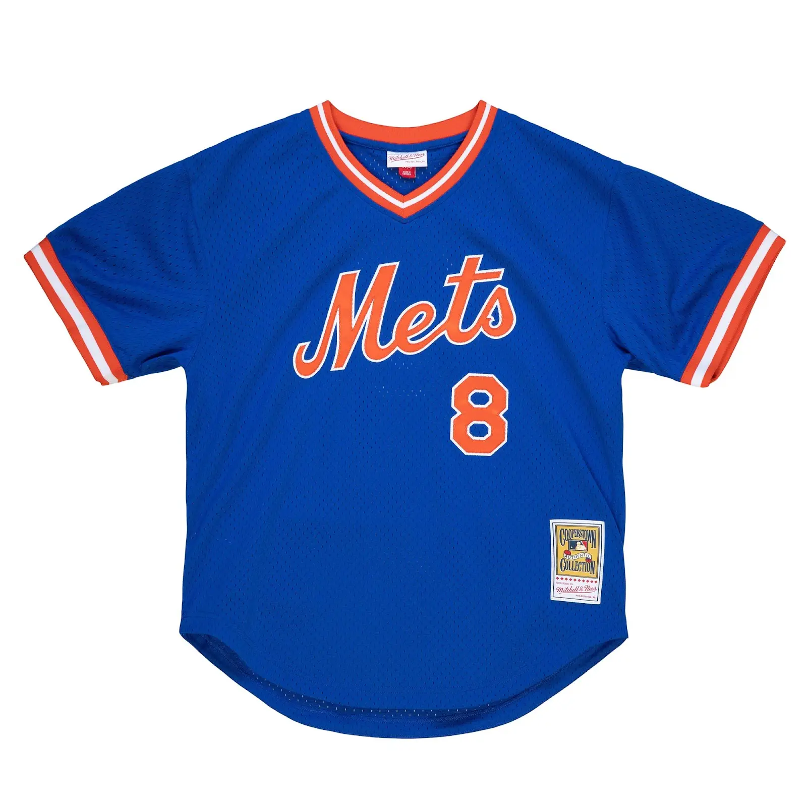 Gary Carter New York Mets Royal 1986 Mesh Batting Practice Jersey - Mitchell & Ness MLB Throwback, 80s Retro Baseball Jersey
