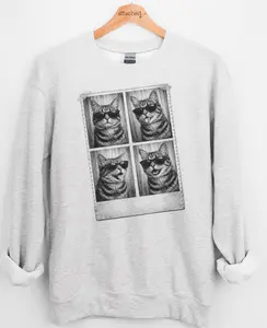 Cat Photobooth Graphic Top