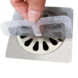 Floor Drain Filter Screen,30 Pcs Portable Drain Strainer Cover for Hair Stopper,Sewer Hair Blocking Sticker,Disposable Hair Drain Sticker for Bathroom, Laundry, Bathtub, Kitchen,Sink,Home Bathroom Accessories, Home Essentials