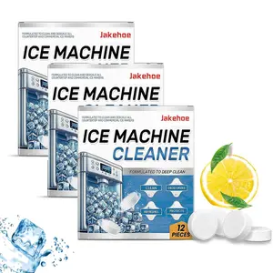 Ice Machine Cleaner Tablets 12/24/36 Pack, Nickel Safe Scale Remover for Kitchen Use - Effective Cleaning Tool for Home Ice Makers and Appliances