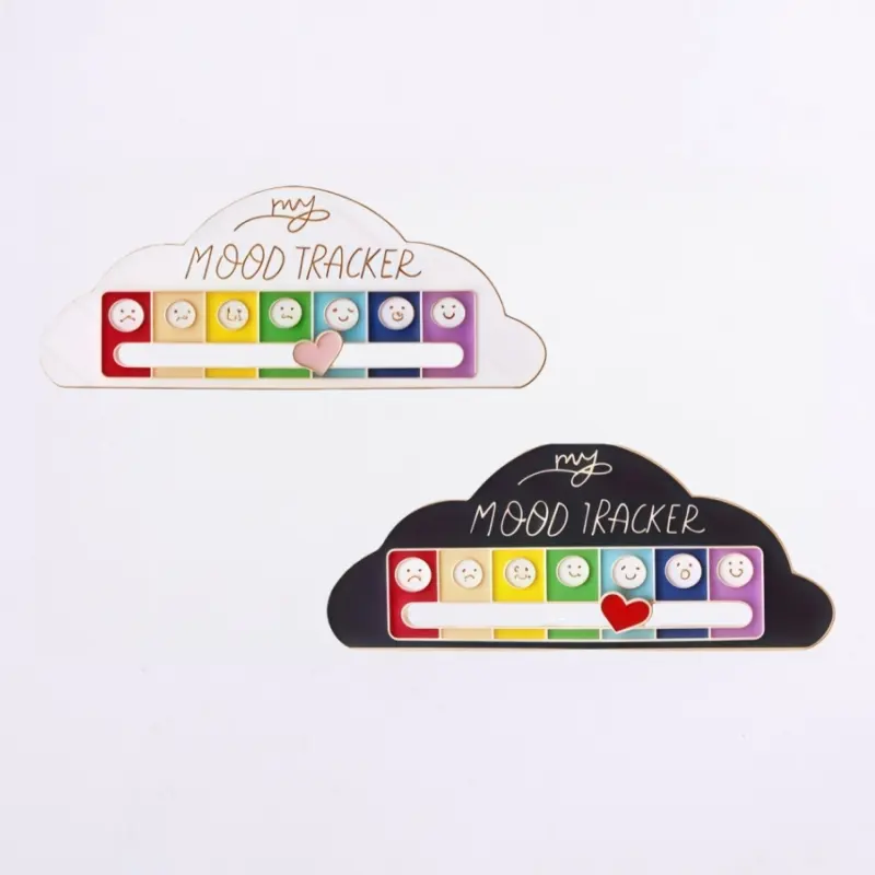 2PCS Funny My Social Slider Pin, Adjustable Mood Indicator Brooch, Cute Novelty Pin for Introverts and Extroverts