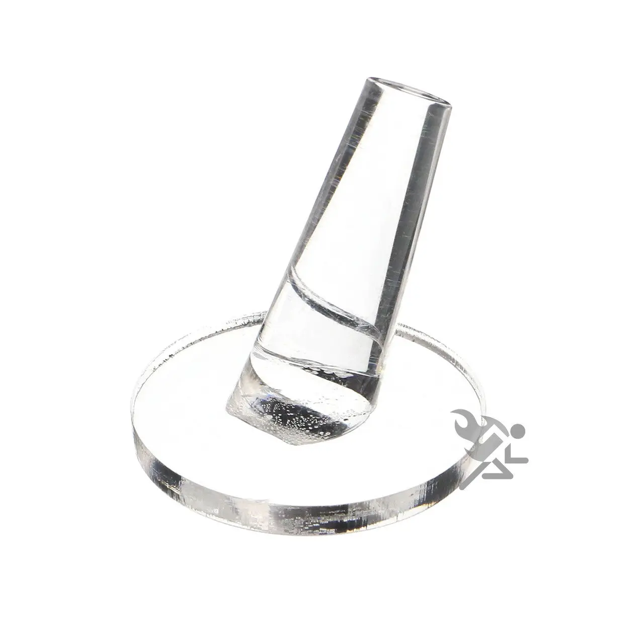 OnFireGuy Jewelry Ring Display Stand Holder with Round Base