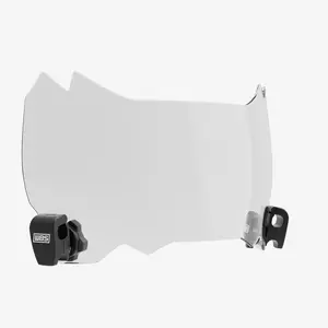 We Ball Sports Football Visor 3.0 with Clips, Fits Adult & Youth Football Helmets, Easy Installation & Shatterproof