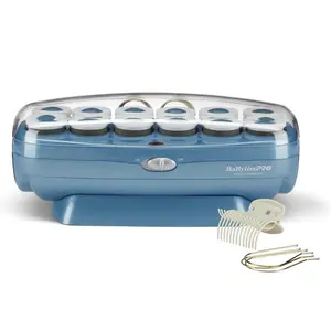 BABYLISSPRO  BABNTCHV15 BLUE HAIRSETTER 12 ROLLER SET