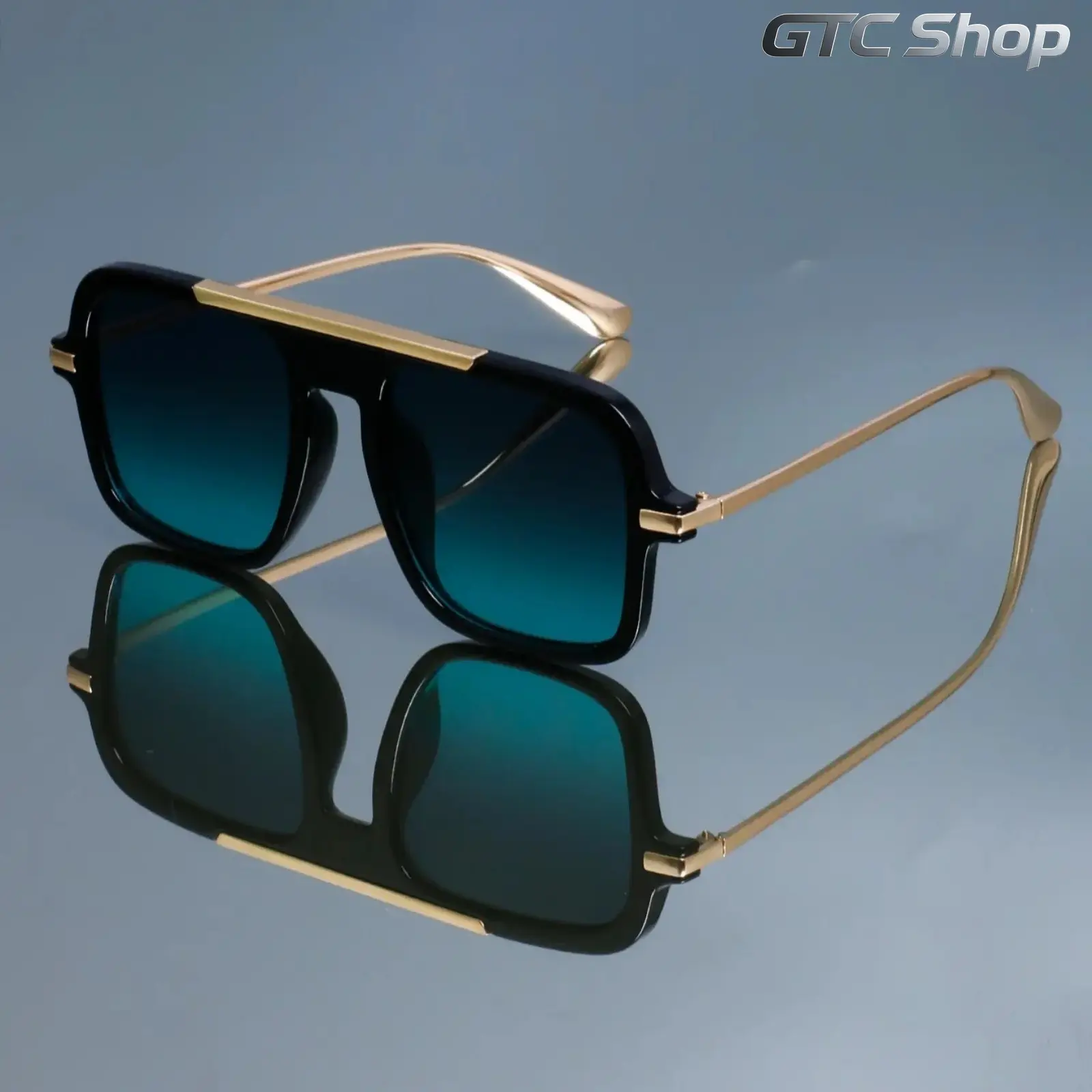 Unisex Retro Fashion Sports Eyewear - High-Quality Metal Frame, Lightweight Durable Sunglasses, Rectangular Shape, PC Frame, Retro Bold Look, Decorative Lens, Ideal for Daily Casual Wear