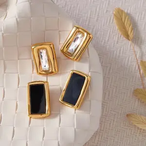 Iconic Block Earrings