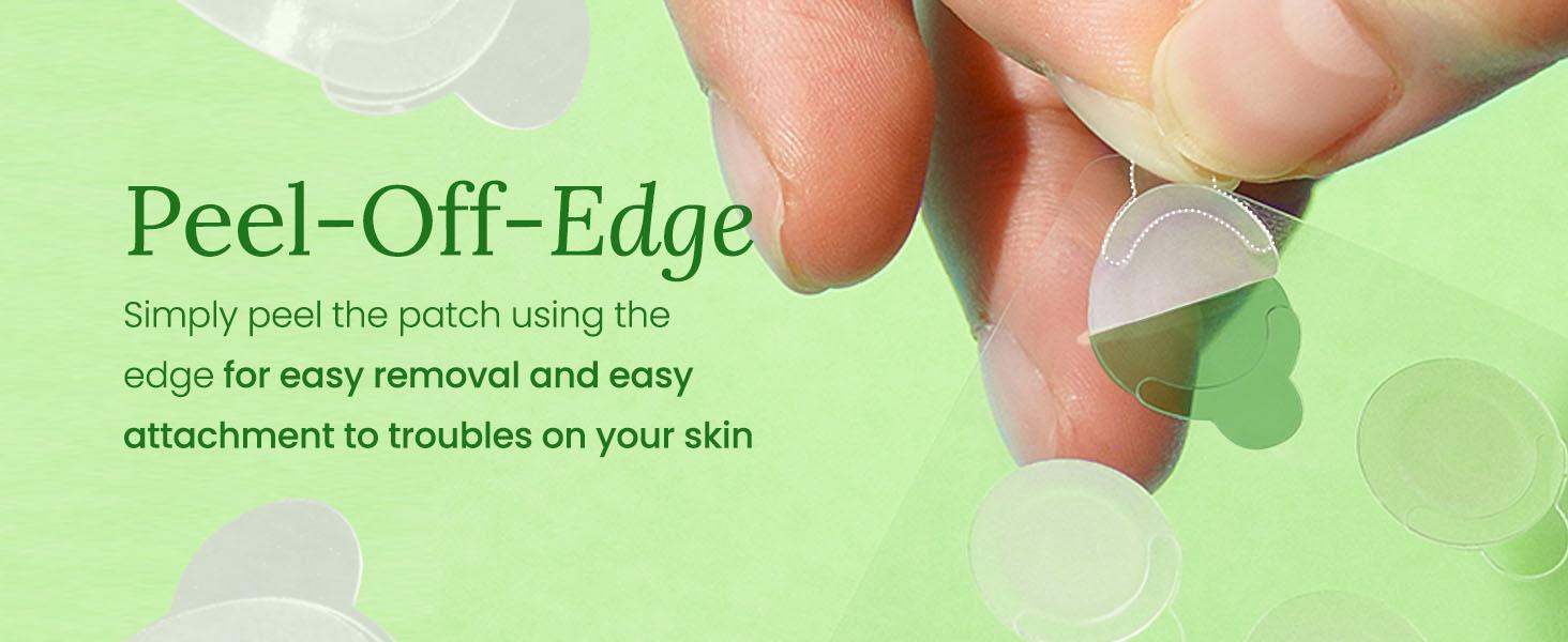 Troubless Invisible Pimple Spot Patch - 96 Ultra Thin Acne Patches - Easy Peel - 2 Sizes Skincare Skin Repair