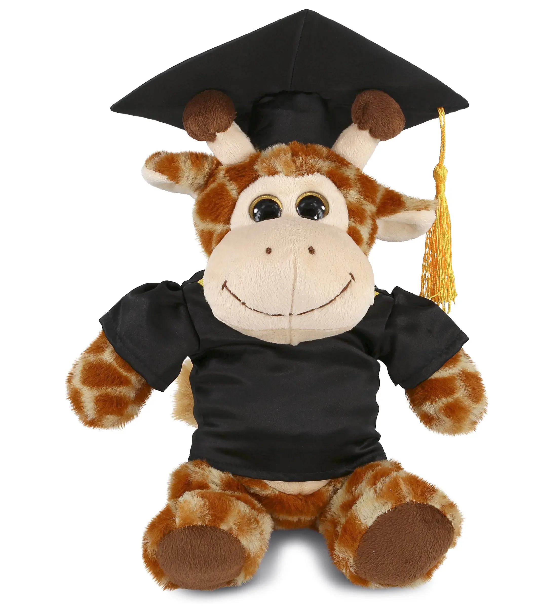 PLUSH GRADUATION - SUPER-SOFT PLUSH - SITTING GIRAFFE