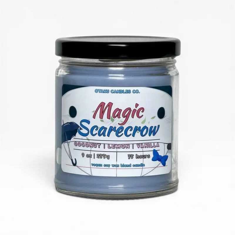 Magic Scarecrow Candle - Howl's Castle Inspired | Anime Vegan Candles | Anime Gifts