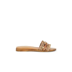 Seychelles Paradise Sandal in Natural Raffia