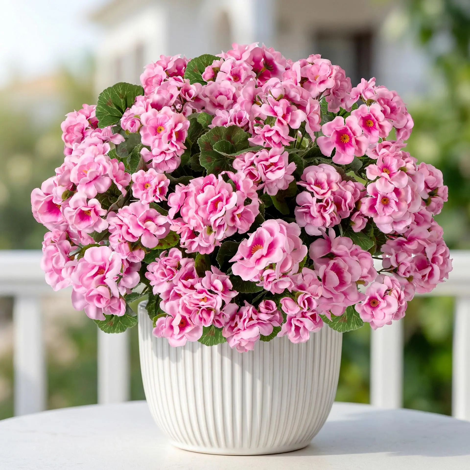 Outdoor Home Decor Plastic Flowers, Outdoor Fake Flowers, Realistic Plants Artificial Tulips, Silk Bouquets, Fall Indoor Porch Garden Decoration, 14.4 Inch, 12 Pieces