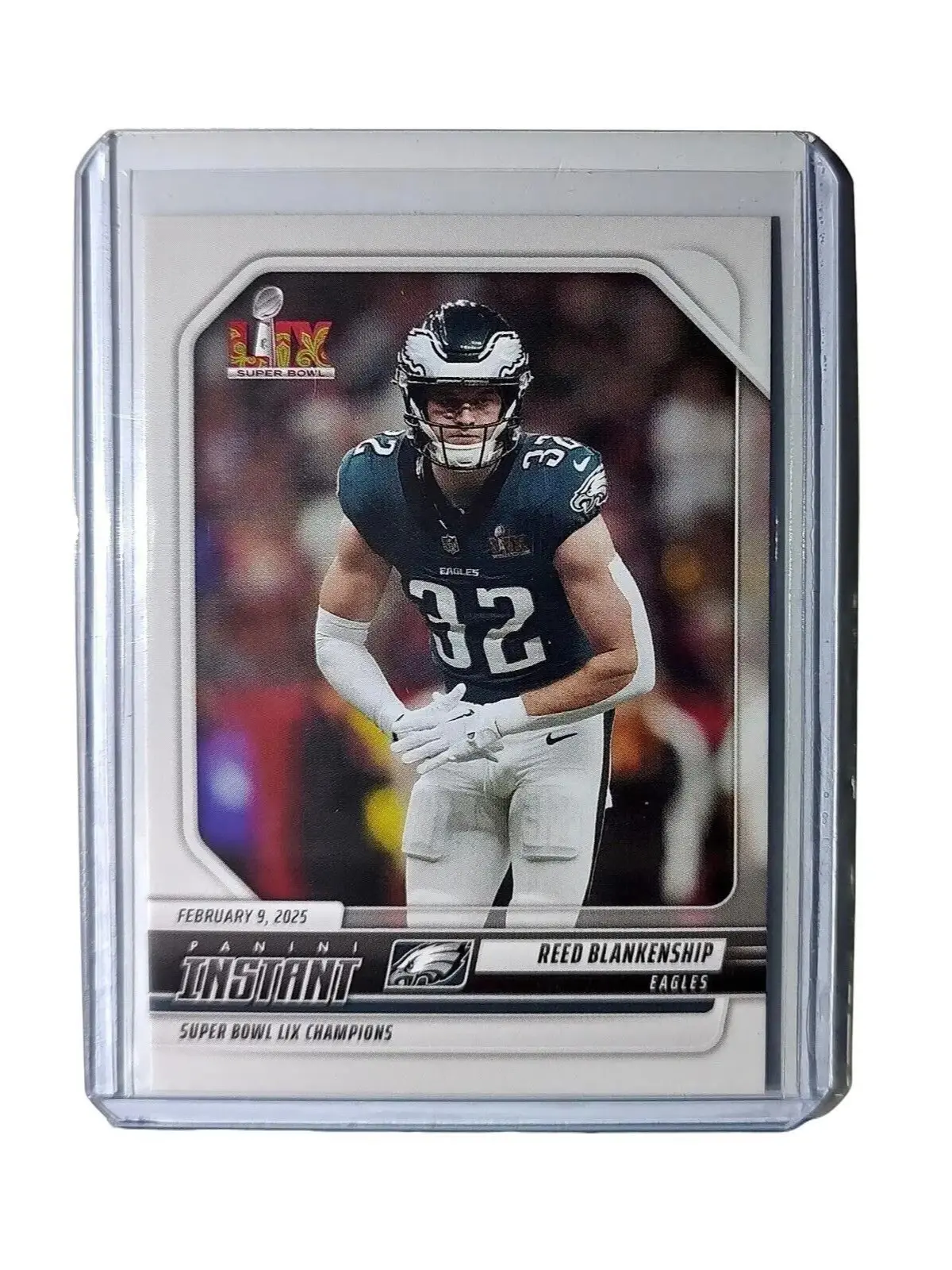 Reed Blackenship 2024 Panini Super Bowl LIX Champions NFL #25 Football Card Philadelphia Eagles Raw Sports Single Cards