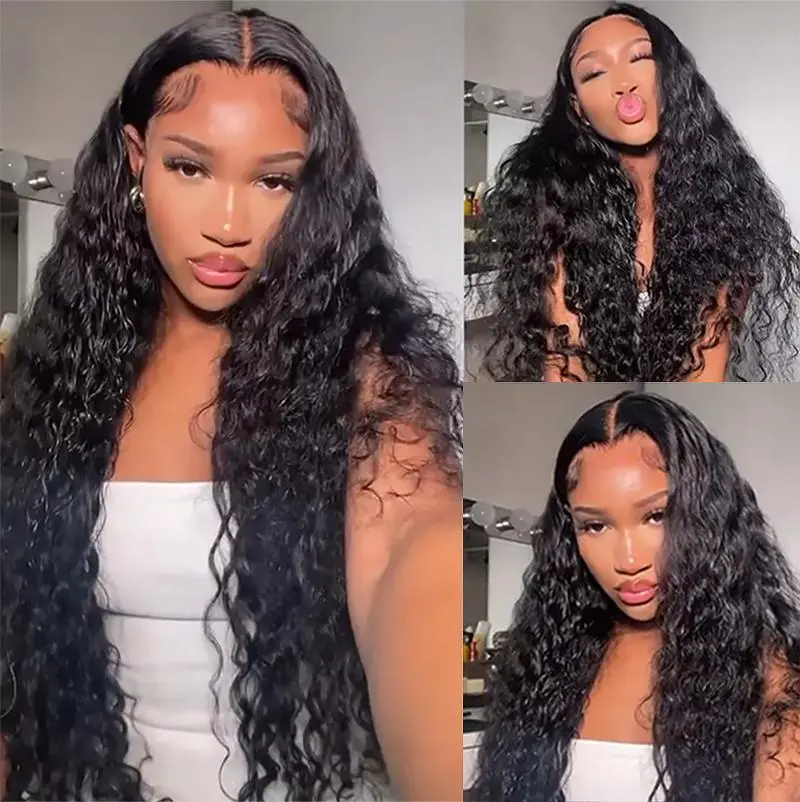 [Summer Sale] Wiggins Hair Glueless Loose Deep Wave Wig Side Part & Middle Part 6*8 Lace Closure Wigs Human Hair And 13x4 Lace Front Wigs Pre Plucked #weeklydeals #TikTokShopSummerSale
