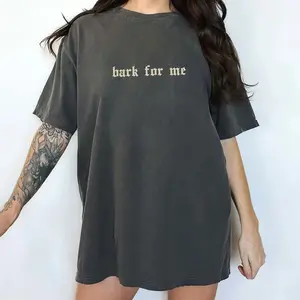 MAPTEES Vintage Bark For Me Unisex Comfort Colors Shirt, Gothic Funny Meme Graphic Tee, Funny Saying T-shirt, Adult Humor Outfits, Dark Humor Clothing