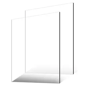 fathersdaygift VEVOR Plexiglass Acrylic Sheet, 2-Pack Plastic Sheets, 24x 36 Inch 1/4 Inch Thick Clear Plastic Cast Transparent Glass for Crafting Projects, Replacement Picture Frame Glass, DIY Display, Easy to Cut
