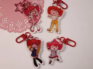 Kasane Teto Acrylic Keychain | Birdbrain | Spoken For | UTAU | Pearto, Perfect For Bags, Keys, Or Gifts