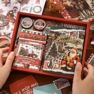 157pcs Christmas Journaling Kit - Best Christmas Gift for journaling, scrapbooking, DIY