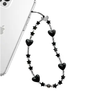 Velvet Caviar Gothic Star Phone Charm - Premium Handmade Accessory for iPhone & Android, Stylish, Durable, Perfect Gift for Any Occasion